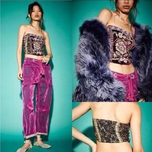 Free People Eleni Tube Top Size Small